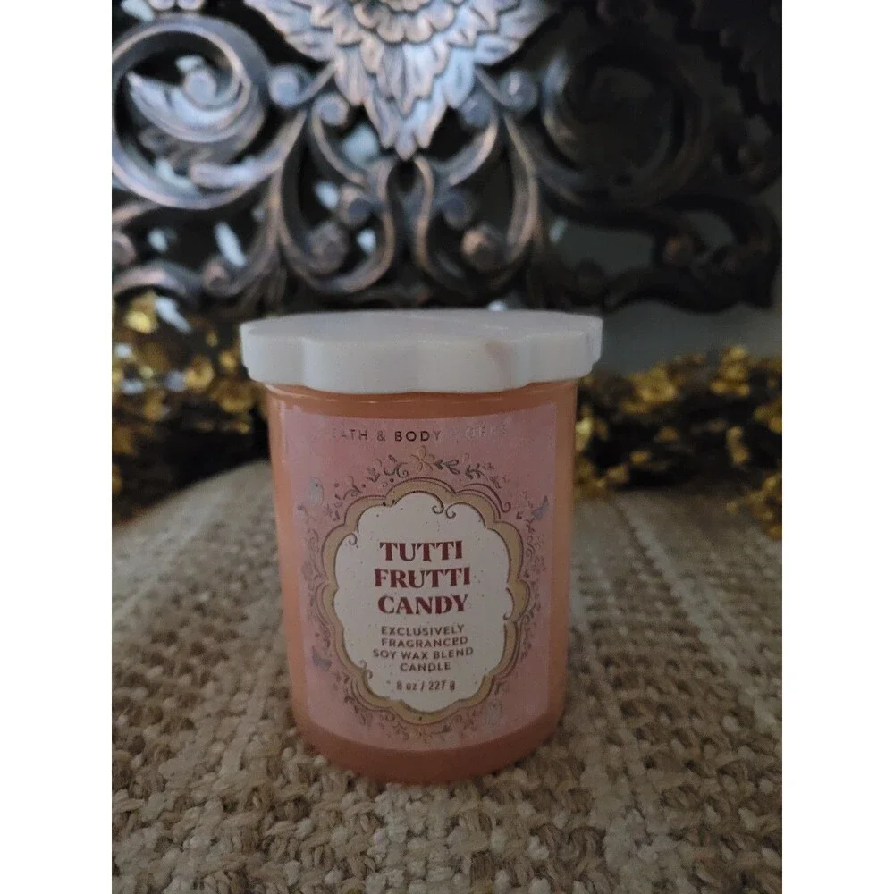 Tutti Frutti Candy Single Wick Bath and Body Works Candle